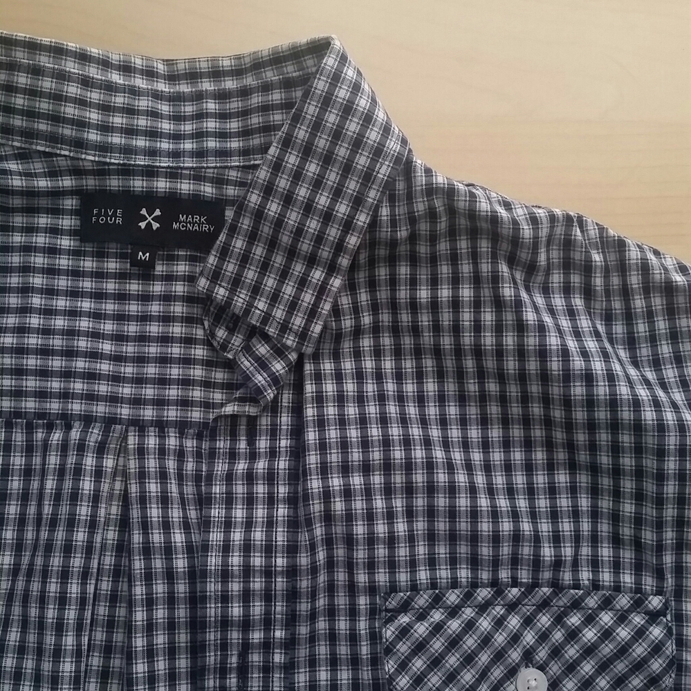 Long Sleeve Plaid Shirt Five Four Mark McNairy